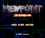 Title Screen & Main Menu ("Master" prototype) - Viewpoint 2064 (Prototype)