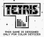 Error screen - Tetris for Chromatic