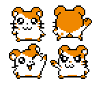 Gofor, Nok-nok, Passchat, Putput (Ham-Hams Unite Style) - Hamtaro Customs