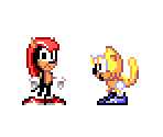 Mighty & Ray (SMS Sonic 1-Style) - Sonic the Hedgehog Customs
