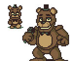 Freddy Fazbear (EarthBound-Style) - Five Nights at Freddy's Customs