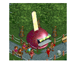 Candy Apple Stall - RollerCoaster Tycoon 2