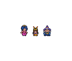 Luida, RamiasMeiden & Witch - Dragon Quest 3 (JPN)