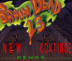 Menu Screen - Brain Dead 13