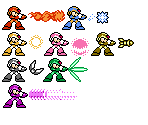 Mega Man X Weapons (8-Bit) - Mega Man X Customs