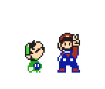 Mario & Luigi (SMW-NES SMM2-Style) - Mario Customs
