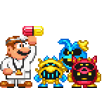 Dr. Mario & Viruses (SNES, Re-edited/Expanded) - Mario Customs