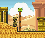 Desert Tileset + Background (SMB1 SNES-Style) - Mario Customs
