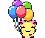 Balloon Ham - Hamtaro: Rainbow Rescue