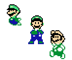 Luigi (SMW NES-Style) - Mario Customs