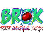 Game Logo - BROK: The Brawl Bar