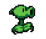 Peashooter, Snow Pea, Repeater (NES Style) - Plants vs. Zombies Customs