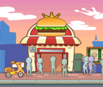 Episode Menu - Burger Queen World
