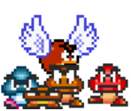 Goombas - Super Mario Bros. X