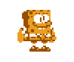 SpongeBob (Super Mario Bros. NES-Style) - SpongeBob SquarePants Customs