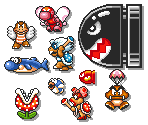 Enemies (Super Mario Bros 3, Super Mario Advance 4-Style) - Mario Customs