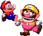 Mario & Wario (DKC2-Style) - Mario Customs