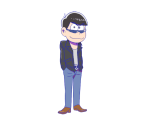 Karamatsu (Casual Clothes) - Osomatsu-san's Casual Neet Sugoroku Journey