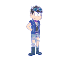 Karamatsu (Travelling Sextuplets) - Osomatsu-san's Casual Neet Sugoroku Journey