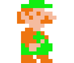 Luigi (Donkey Kong, Arcade-Style) - Mario Customs