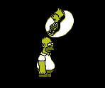 Game Over - The Simpsons: Return of the Space Mutants (Hack)