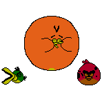 Hal, Terence and Bubbles (Super Angry Birds NES-Style) - Angry Birds Customs