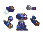 Ride Armor Cyclops - Mega Man X8 16-bit