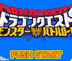 Title Screen - Dragon Quest Monster Battle Road