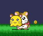 Pashmina & Penelope's Game - Hamtaro Card-e