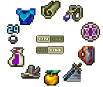 Labeled Inventory Assets - Castlevania: Symphony of the Night