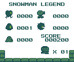Results, Ending & Miscellaneous - Snowman Legend