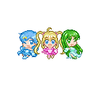 Song Select Characters - Mermaid Melody Pichi Pichi Pitch - Pichi Pichitto Live Start!