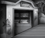 Dante's Fish Shop (Exterior) - Erma: The Game