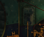 Locomotive Cab (Night)