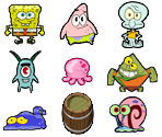 Units - SpongeBob's Atlantis SquarePantis SquareOff