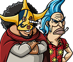 #0988 - Mounblutain & Turco - Impostor Straw Hat Pirates - One Piece: Treasure Cruise