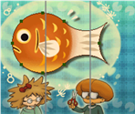 Puzzle #101 - Square Goldfish - Professor Layton and the Last Specter