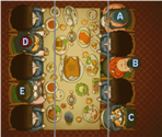 Puzzle #111 - Couple the Chairs - Professor Layton and the Last Specter