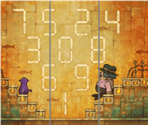 Puzzle w22 (Japan) / w15 (International) - Graffiti Numbers - Professor Layton and the Last Specter