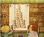 Puzzle w23 (Japan) / w16 (International) - Two-Colour Numbers - Professor Layton and the Last Specter