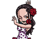 #0995 - Violet - Donquixote Pirates - One Piece: Treasure Cruise