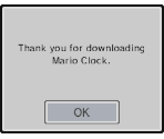 Age Rating & Opening Messages - Mario Clock