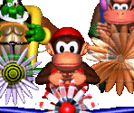 Menu Items (2001) - Diddy Kong Pilot (Prototype)