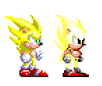 Super Sonic Cancel Super Form (Sonic 2/Sonic 3-Style) - Sonic the Hedgehog Customs