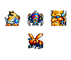 World 1 Enemies - Popful Mail Magical Fantasy Adventure
