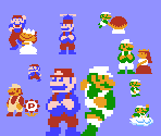 Mario, Luigi & Miscellaneous (Super Mario Bros. Concept Art) - Mario Customs