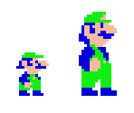 Luigi (Donkey Kong-Style) - Mario Customs
