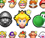 Character Icons - Mario Sports Superstars