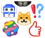 Channel Emojis - Katamari Damacy Rolling LIVE