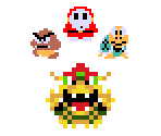 Bowser & Minions (PAC-MAN, Wreck-It Ralph-Style) - Mario Customs